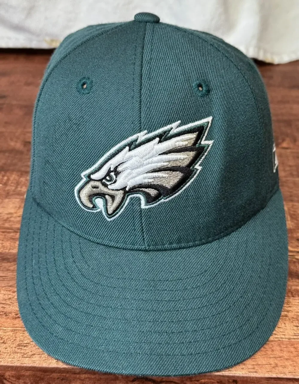 Reebok Philadelphia Eagles NFL Green Fitted Size 7 Hat Cap